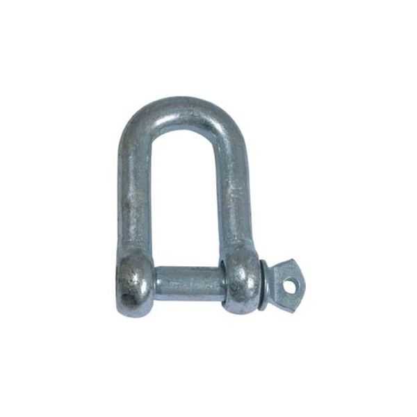 AG, AG Galvanised D Shackle 6mm (1/4") (Each)