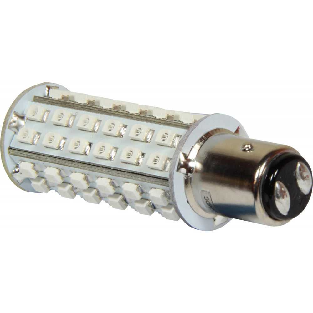 ASAP Electrical, Ampoule verte pour feu de navigation BAY15d (10V - 30V / 3.6W / 67mm) 739751