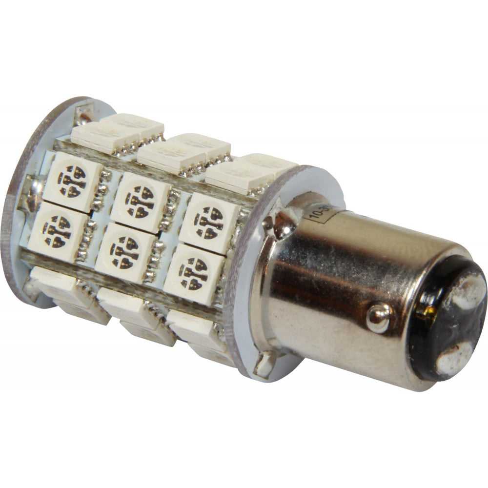 ASAP Electrical, Ampoule verte pour feux de navigation BAY15d (10V - 30V / 3.2W / 45mm) 739761