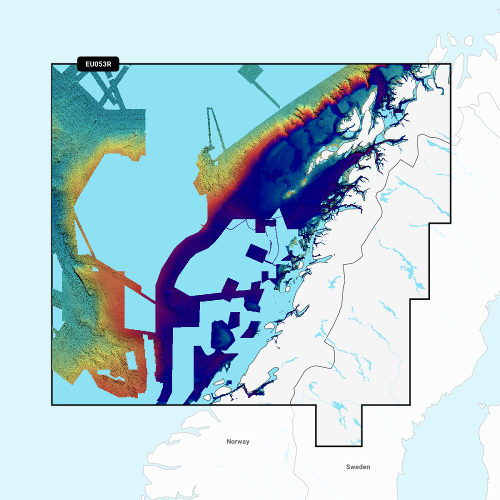 Garmin, Carte Garmin Navionics Vision+ : EU053R - Norway Trondheim to Tromso