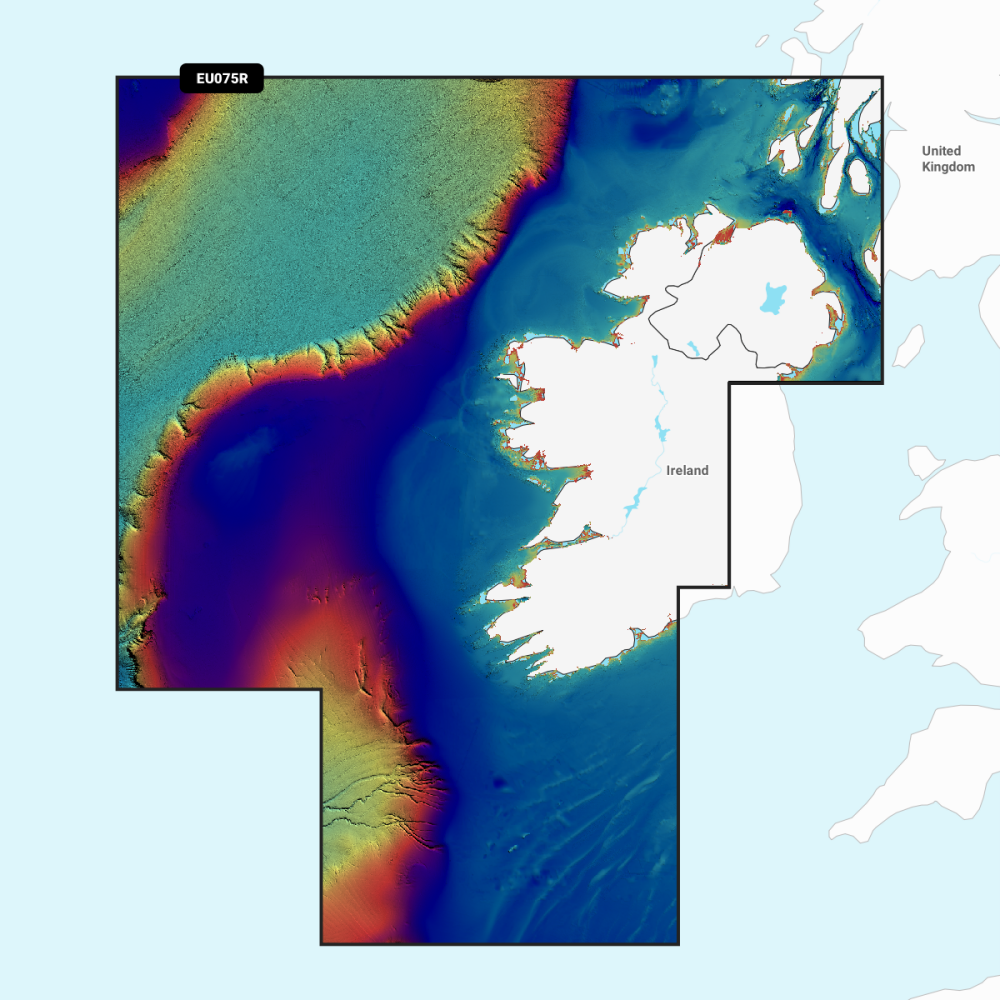 Garmin, Carte Garmin Navionics Vision+ : EU075R - Côte Ouest de l'Irlande