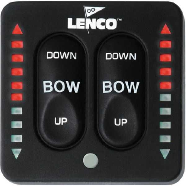 Lenco, Clavier du propulseur d'étrave Lenco (LED / double propulseur)