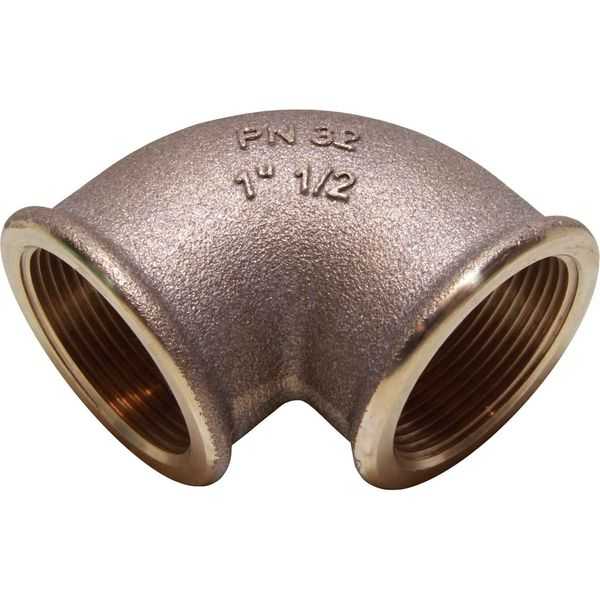 Maestrini, Coude compact 90 degrés Maestrini Bronze (1-1/2" BSP femelle)