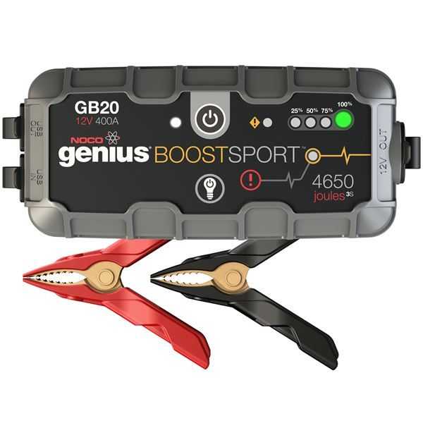 Noco, GB20 500A Boost Sport Lithium Jump Starter