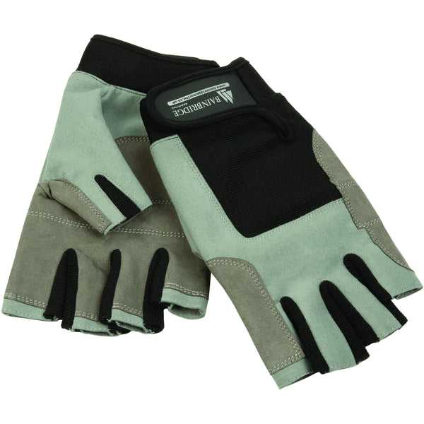 Bainbridge, Gants S Amara Reinforced Mesh Backed 5 Short Fingers + Adj Wrist Strap