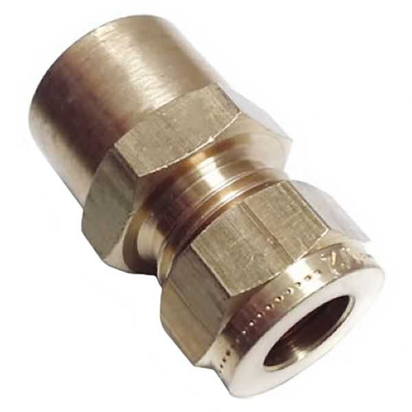 ChasNewensMarine, Gaz 1/2" cuivre vers 1/2" BSP femelle conique - 7091