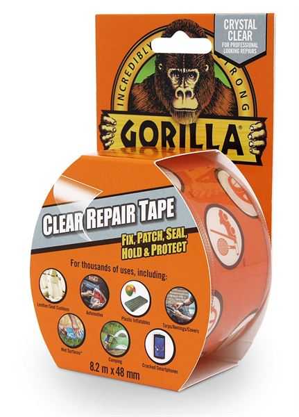 Colle Gorilla, Gorilla Clear Repair Tape 8.2m