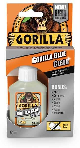 Colle Gorilla, Gorilla Glue Clear 50ml