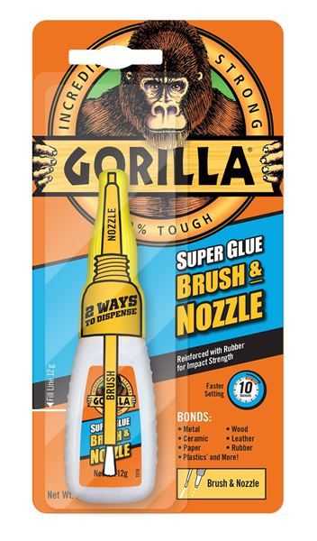 Colle Gorilla, Gorilla Superglue 12g Pinceau et buse