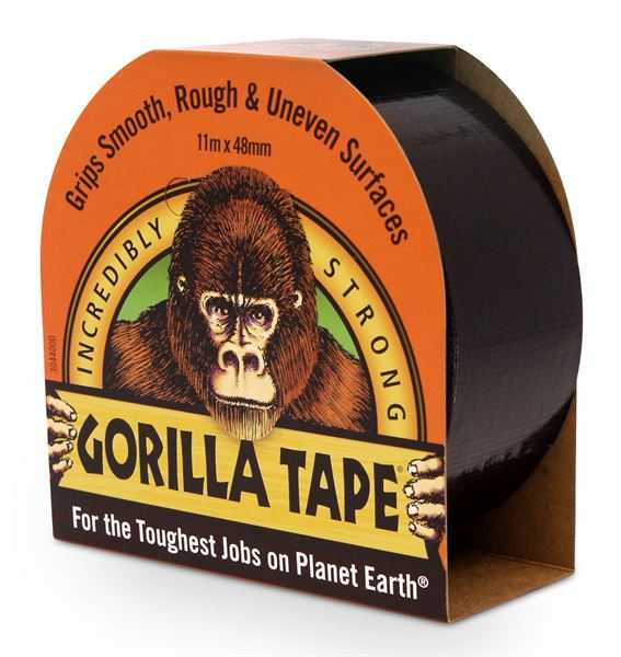 Colle Gorilla, Gorilla Tape Noir 11m