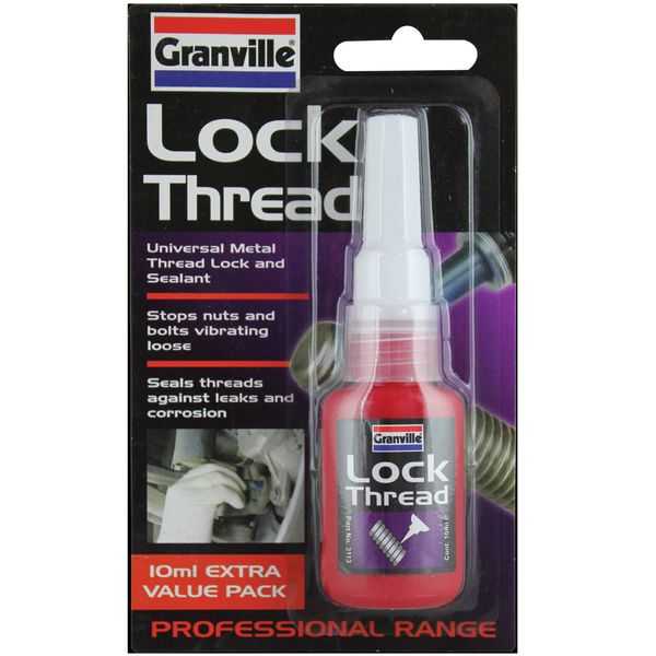 Granville, Granville Lockthread & Seal 10ml - 3113 LOCKTHREAD