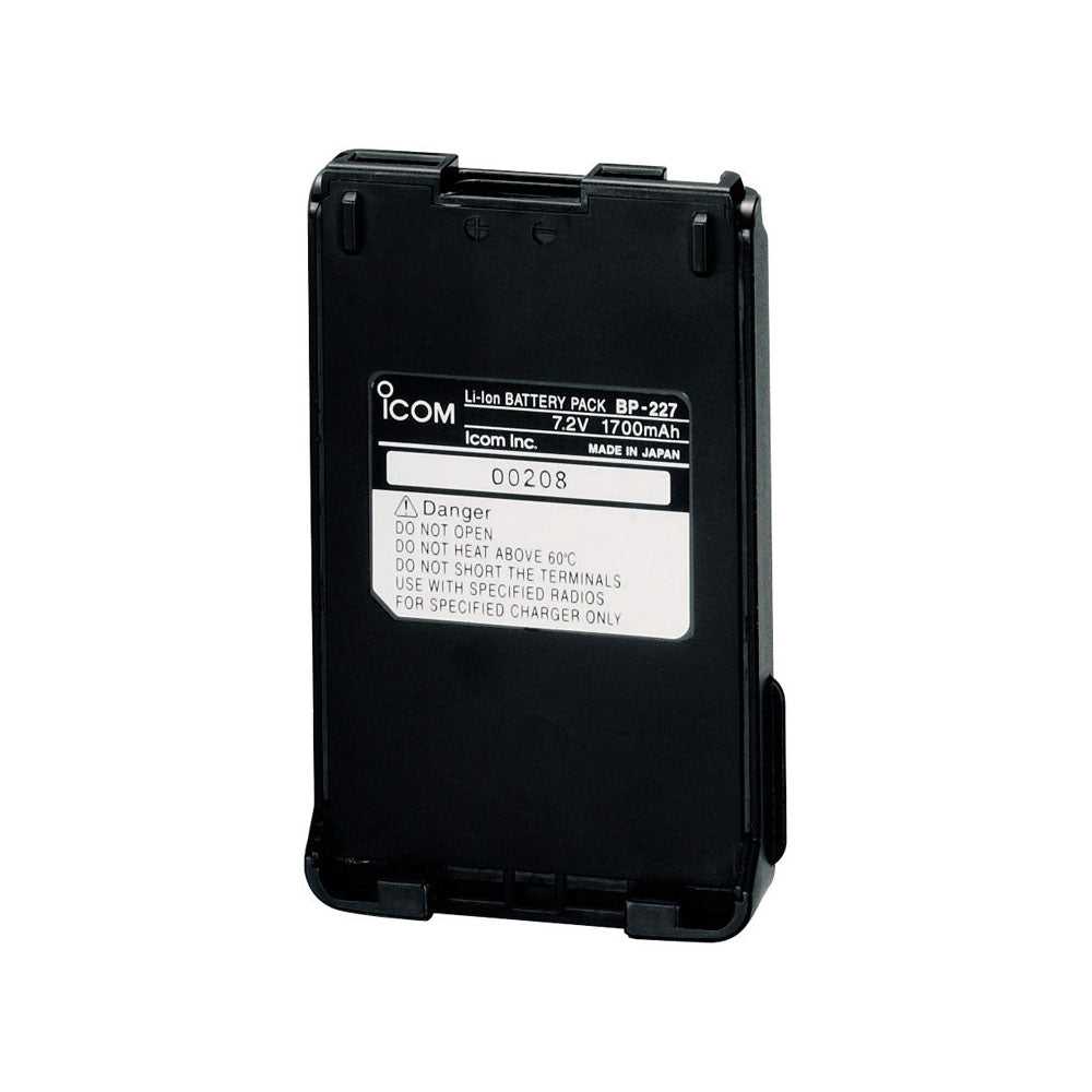 Icom, ICOM F51V F61V M87 Batterie Lithium Ion 7.2V 1850mAh