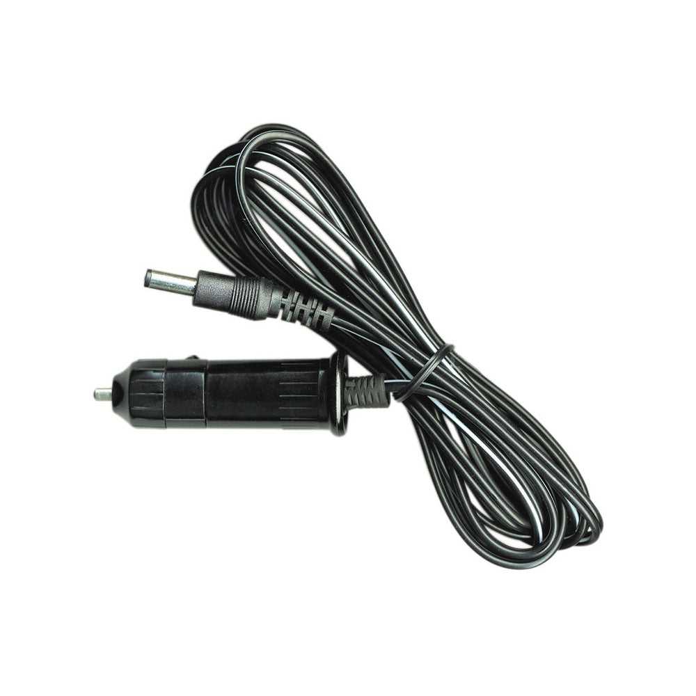 Icom, ICOM M35 2.1mm Cigar Lighter Lead fused BC01 Style