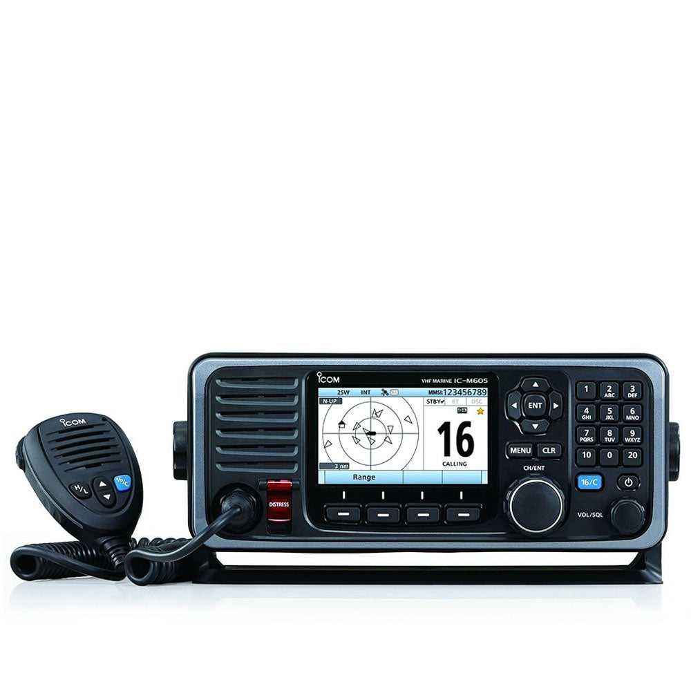 Icom, ICOM M605EURO Radio VHF/DSC classe D avec récepteur AIS