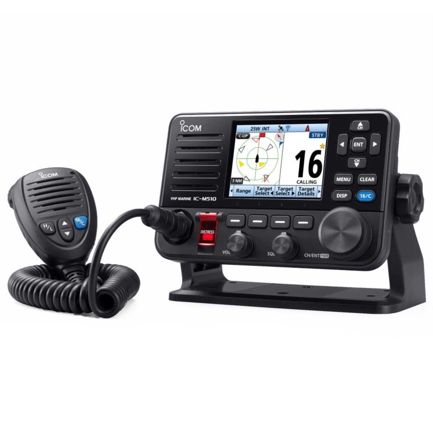 Icom, Icom IC-M510-AIS Radio VHF DSC avec récepteur AIS et commande par smartphone