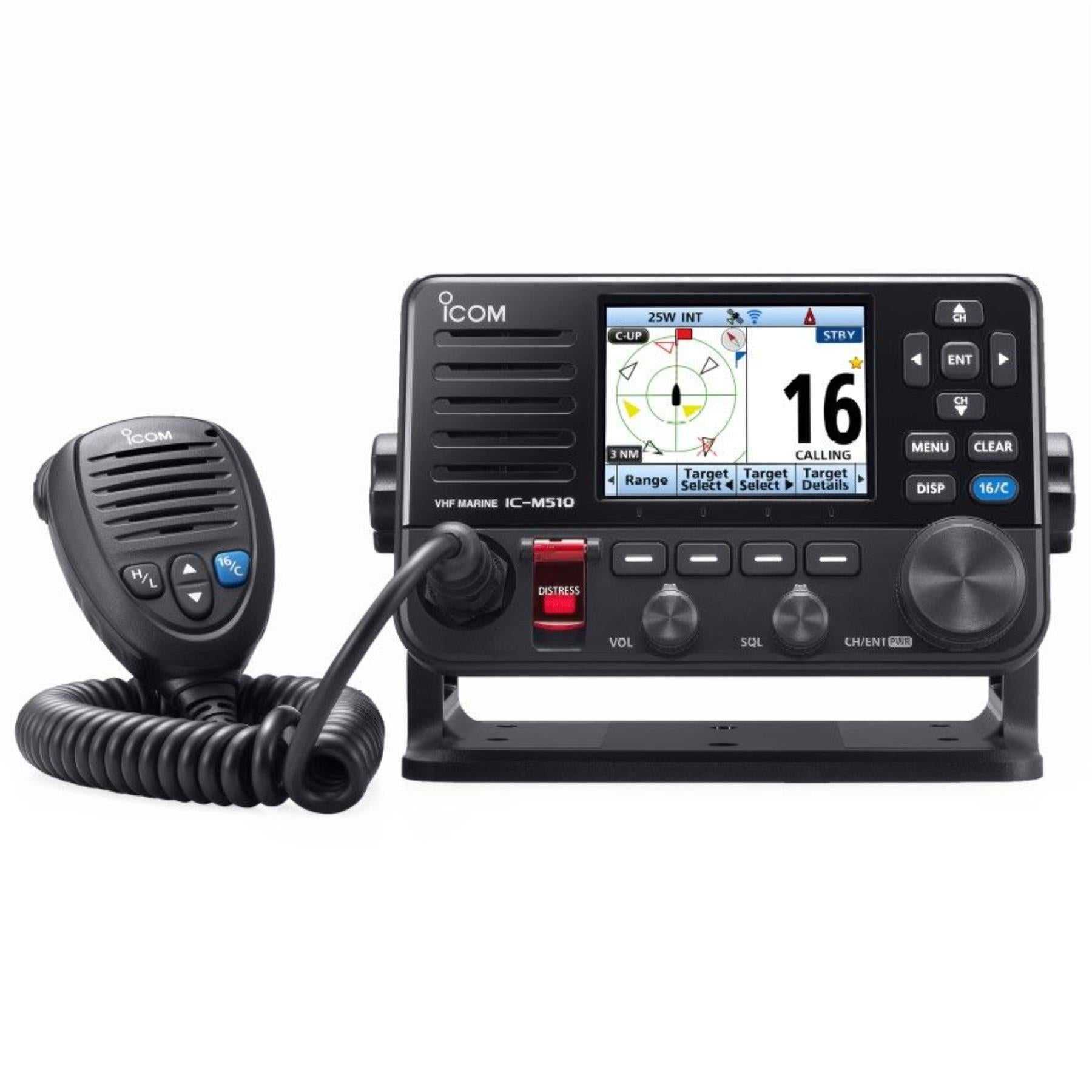 Icom, Icom IC-M510-AIS Radio VHF DSC avec récepteur AIS et commande par smartphone