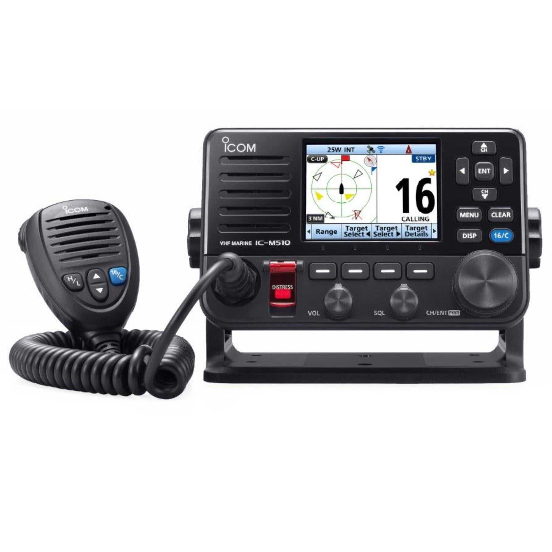 Icom, Icom IC-M510-AIS Radio VHF DSC avec récepteur AIS et interface CT-M500