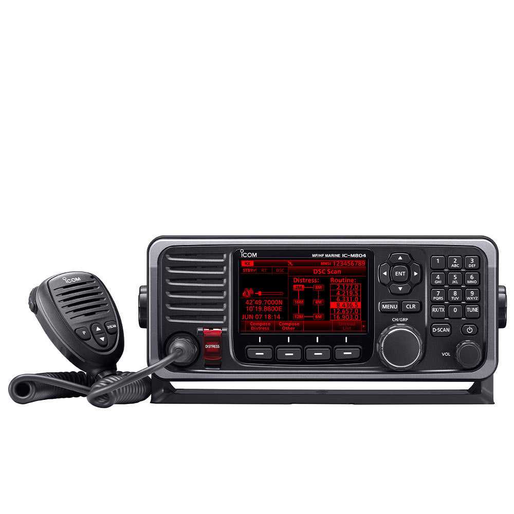 Icom, Icom IC-M804 MF/HF Marine SSB Transceiver - 12V