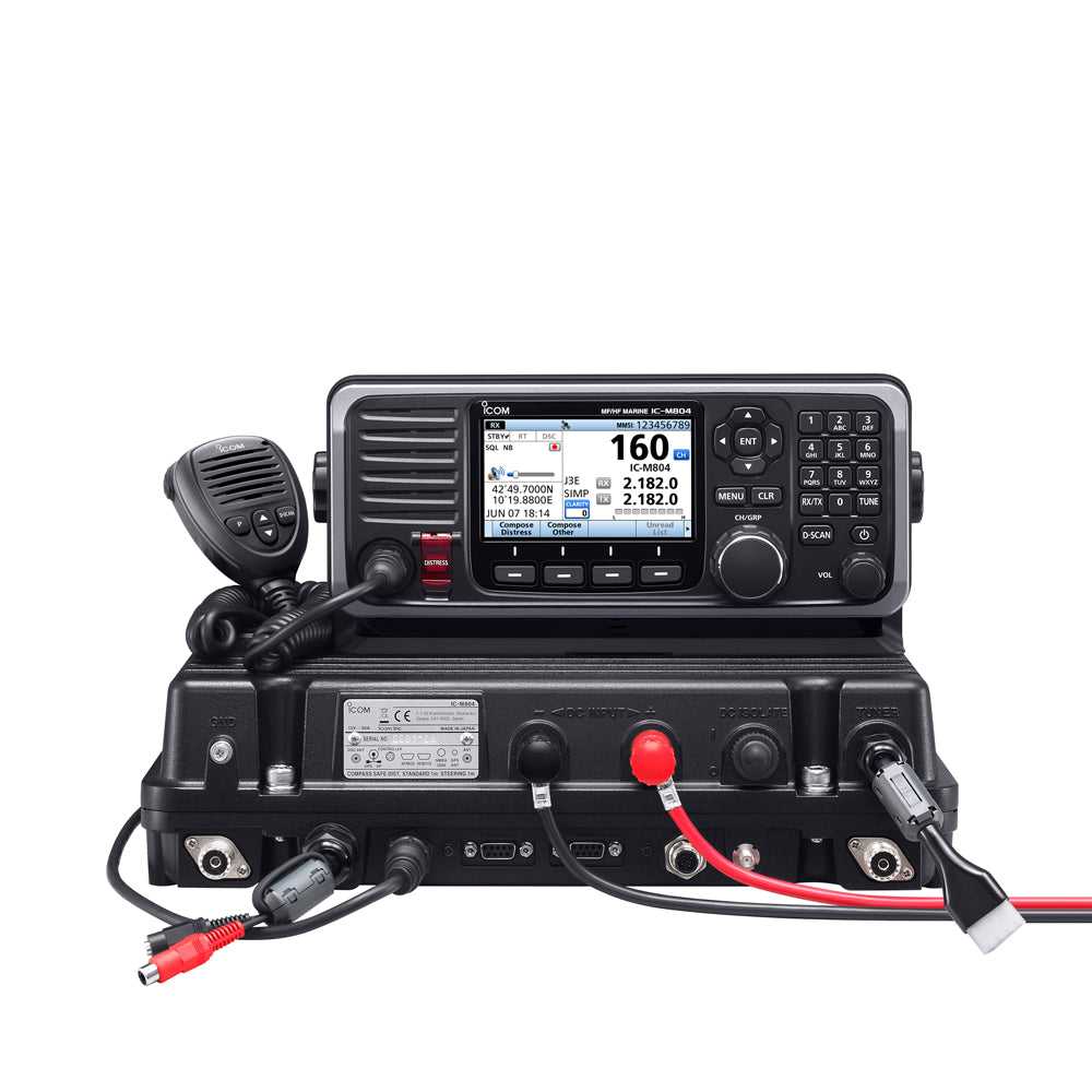 Icom, Icom IC-M804 MF/HF Marine SSB Transceiver - 12V