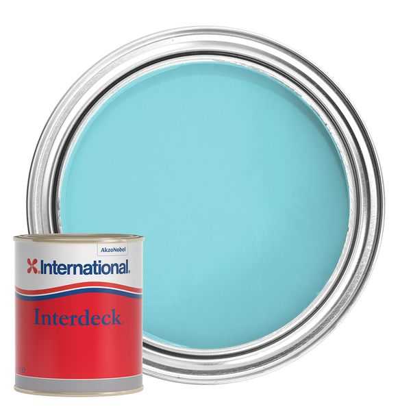 International, International Interdeck Revêtement Antidérapant Bleu Squall 750ml