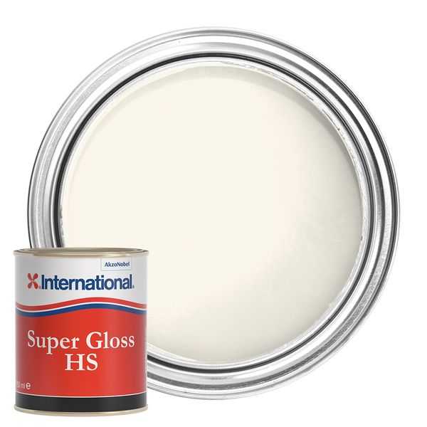 International, International Super Gloss HS Topcoat Arctic White 750ml