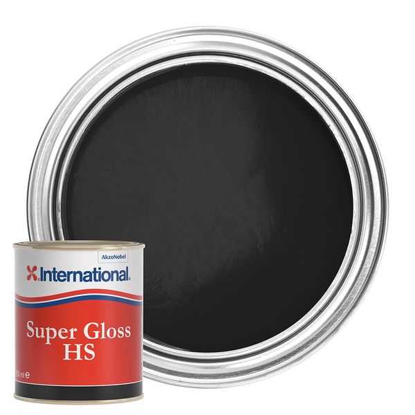 International, International Super Gloss HS Topcoat Black 750ml