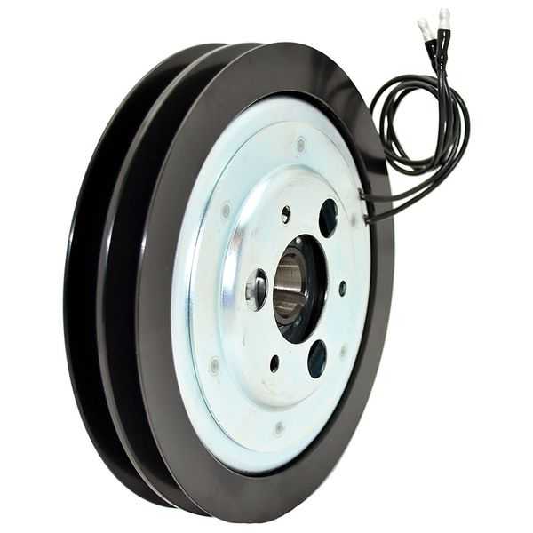 Johnson, Johnson Electro-Magnetic Clutch 24V 2 Groove Pulley 7" (embrayage électromagnétique)