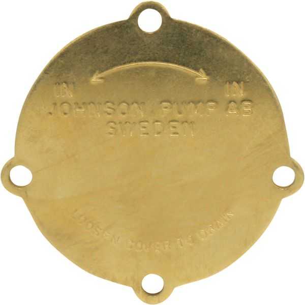 Johnson, Johnson End Cover F5B/ F6B-9 75mm OD 4-Hole