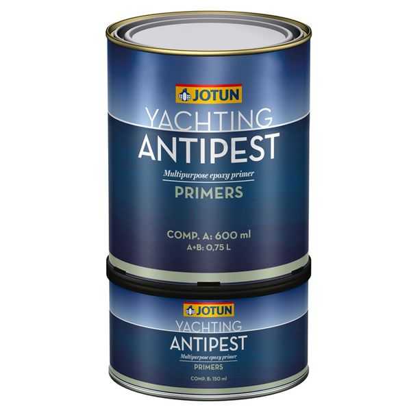 Jotun, Jotun Leisure Antipest Primer Undercoat Grey 1 Litre (2 Part)