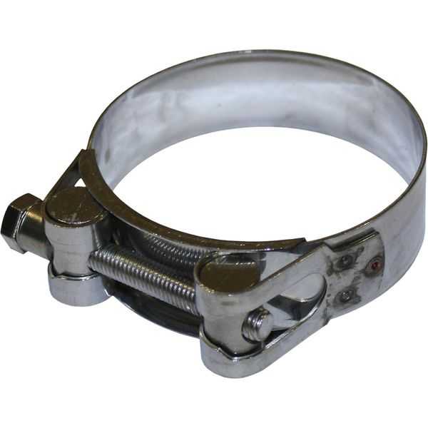 Jubilé, Jubilee SS 316 Super Clamp 74-79mm Chaque