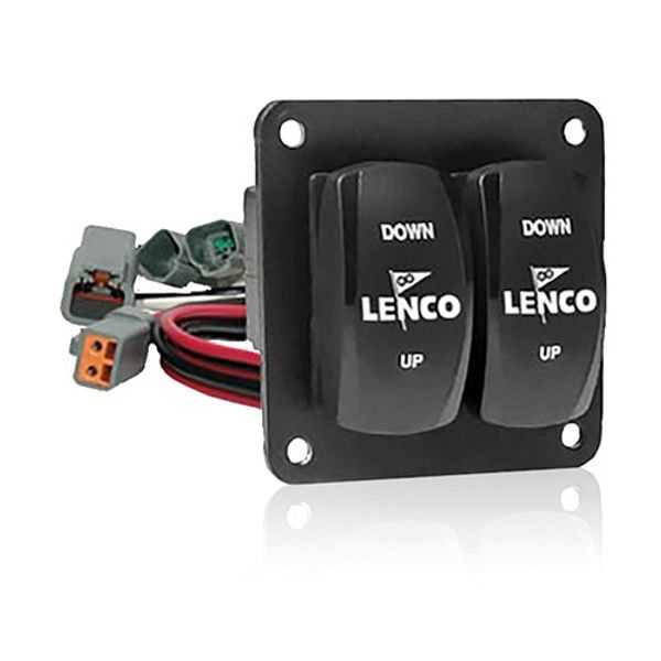 Lenco, Kit d'interrupteur à bascule double Lenco avec queue de cochon pour actionneurs simples