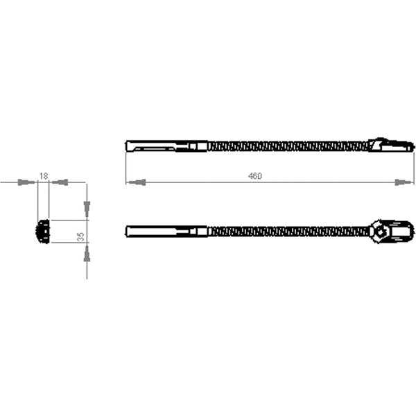 Labcraft, Labcraft Lampe de carte à LED commutée 24V