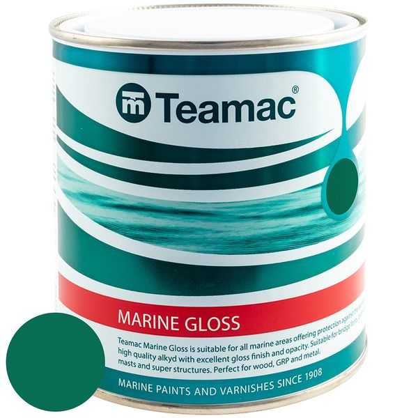 Teamac, Laque brillante Émeraude - 1L - EMERALD 1476 GLOSS