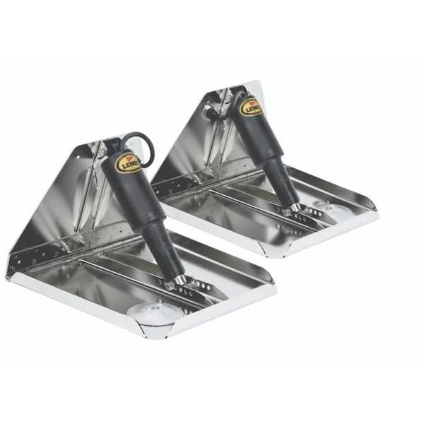 Lenco, Lenco 12" x 12" HD Performance Trim Tab Kit 12V