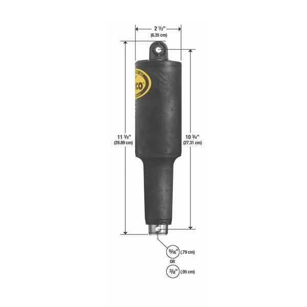 Lenco, Lenco 2-1/4" Stroke XD Actuator 24V 5/16" x 3/8"