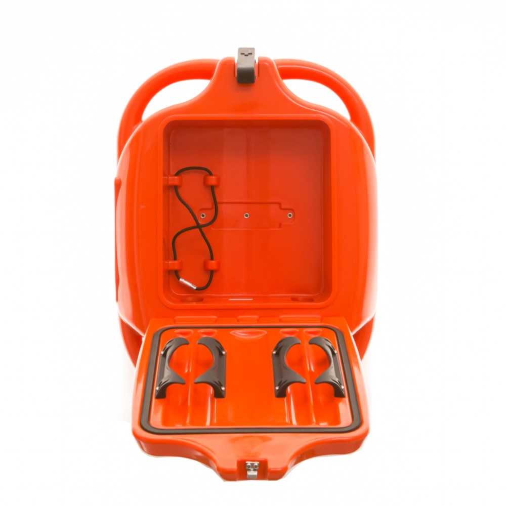 Cellule de vie, Life Cell The Yachtsman Emergency Pod Grab Case Dispositif de flottaison pour 2-4 personnes - Blanc