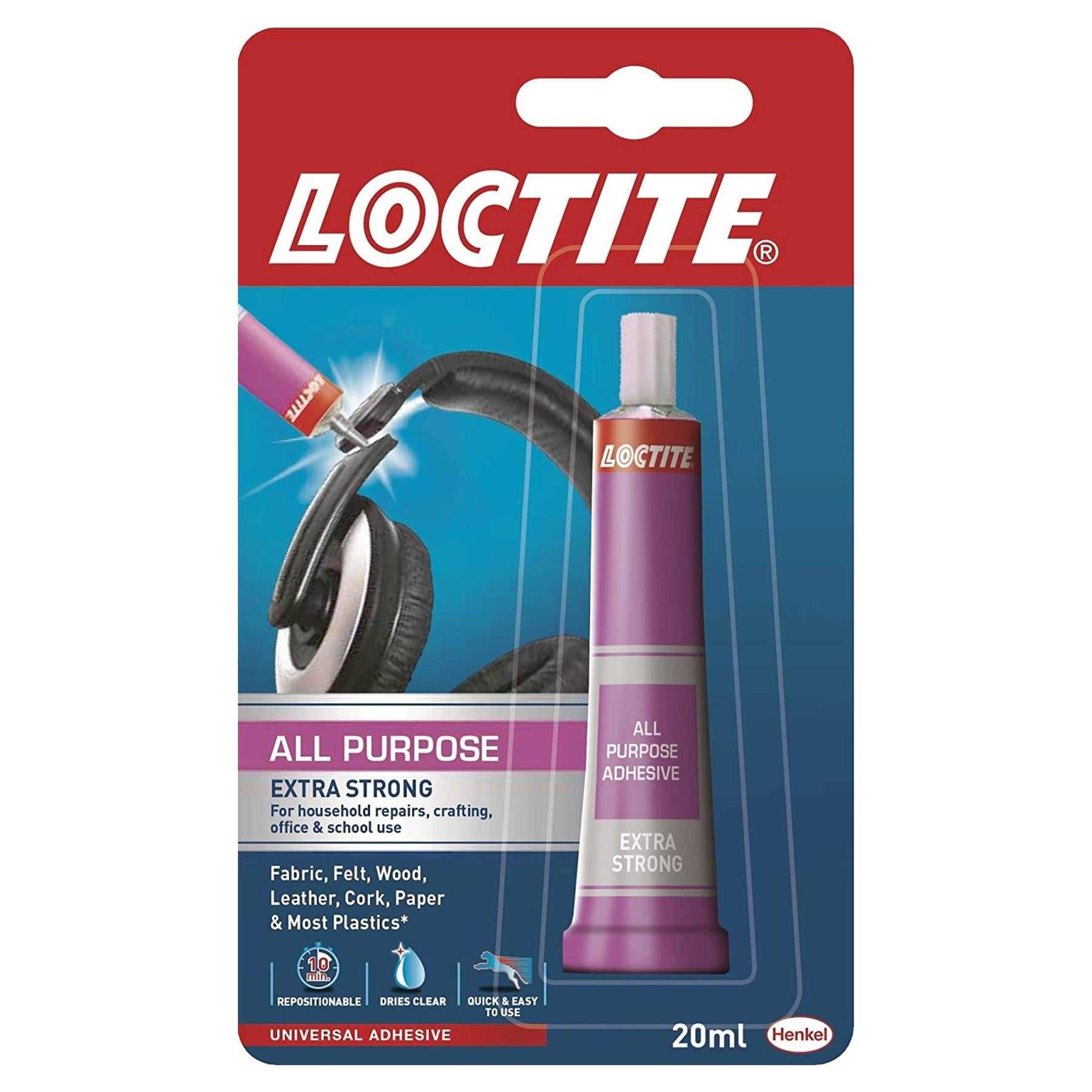 Loctite, Loctite Colle Universelle Extra Forte Tout Usage 20ml