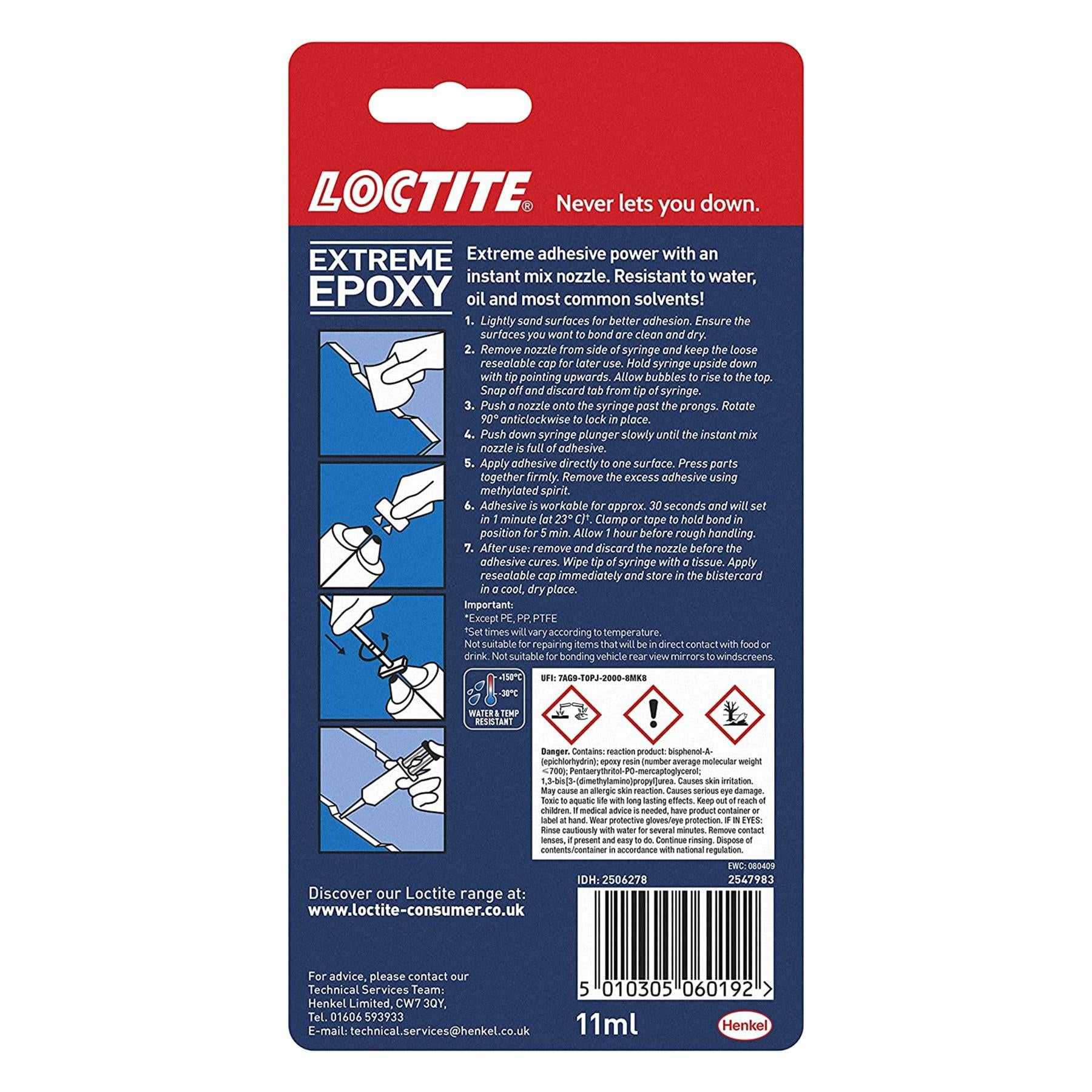 Loctite, Loctite Extreme Epoxy Glue 11ml