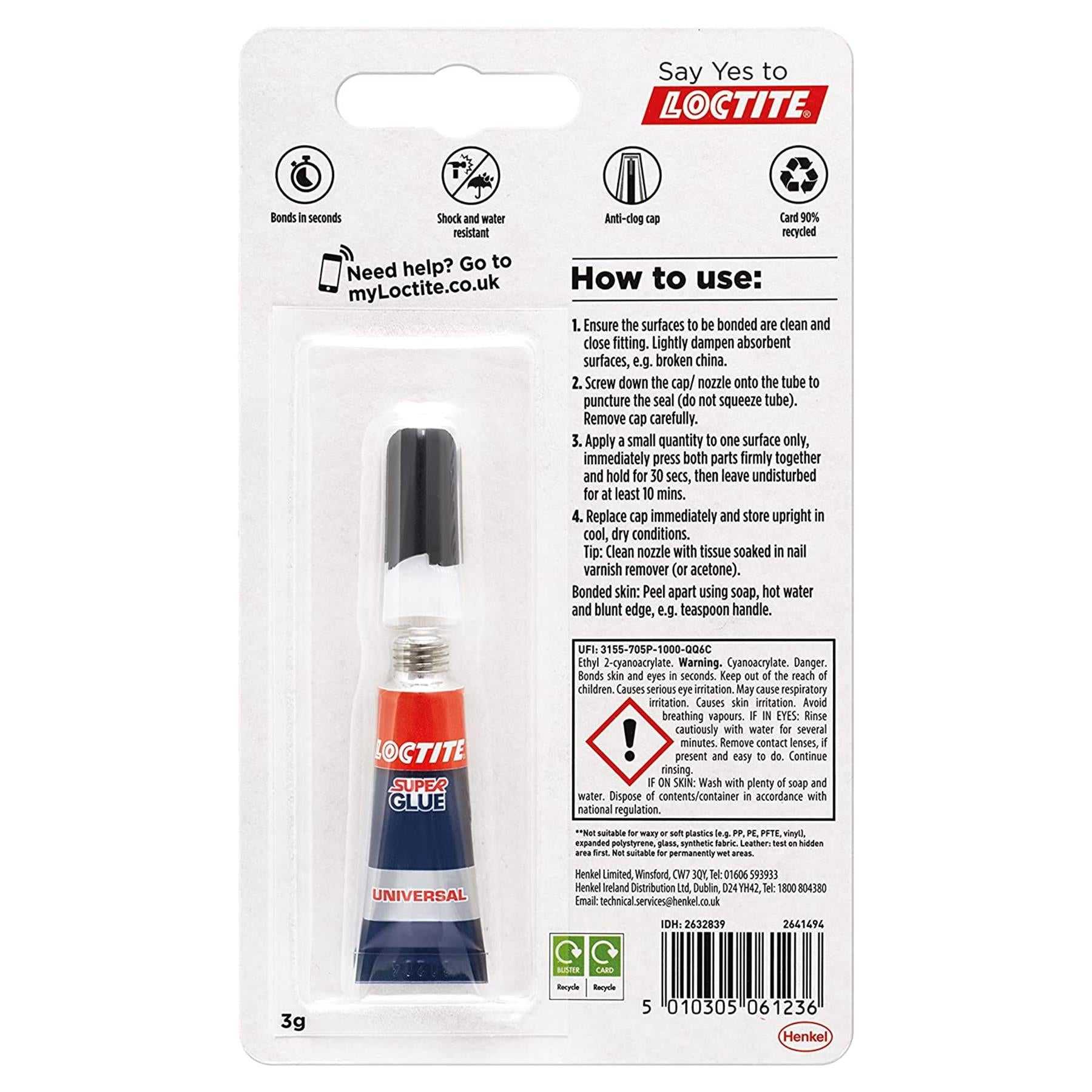 Loctite, Loctite Original Super Glue 3g