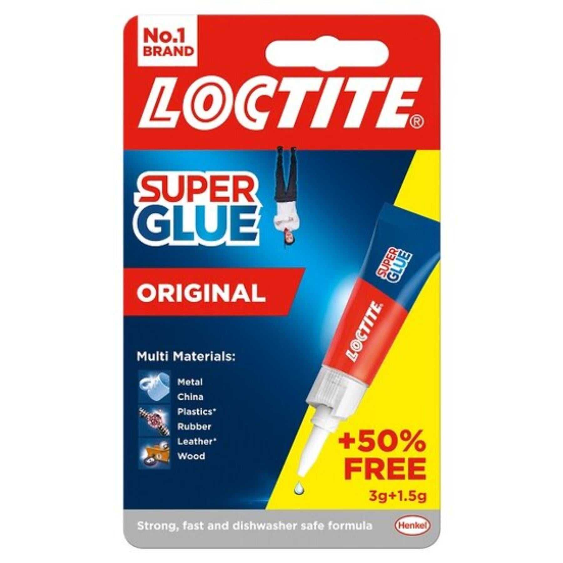 Loctite, Loctite Original Super Glue 3g + 50% EXTRA GRATUIT