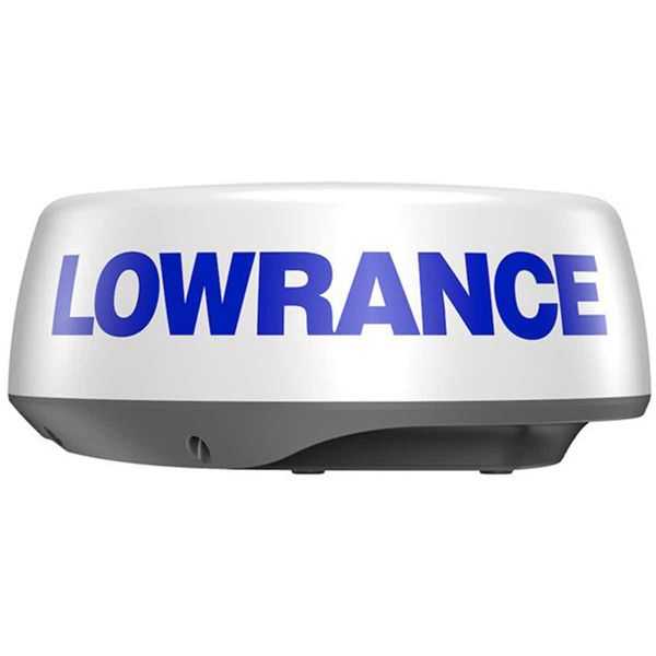 Lowrance, Lowrance Halo 20 Radar (5m Cable, RJ45 Adapter Cable, Waterproof Boot)