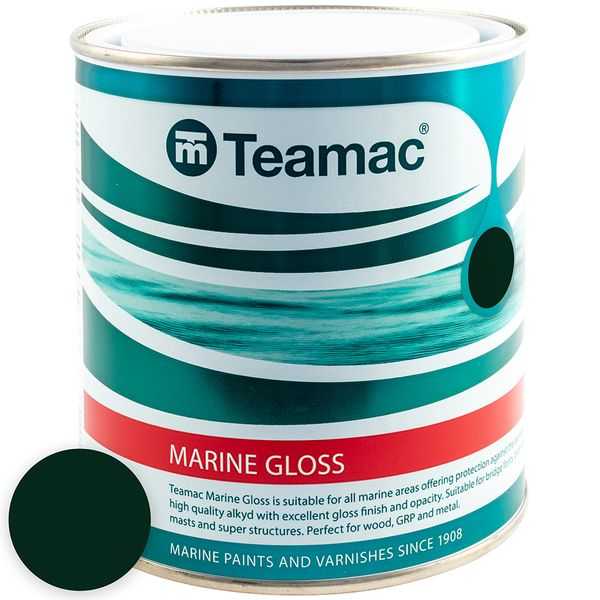 Teamac, Peinture brillante vert voiture de course britannique - 1L - BR RACING GREEN 1508