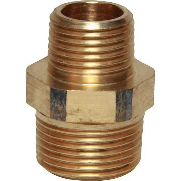 Maestrini, Raccord de réduction en bronze de Maestrini (3/4" mâle BSP à 1/2" mâle BSP)