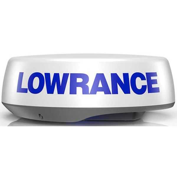 Lowrance, Radar Lowrance Halo 24 (câble de 5m, câble adaptateur RJ45, botte étanche)