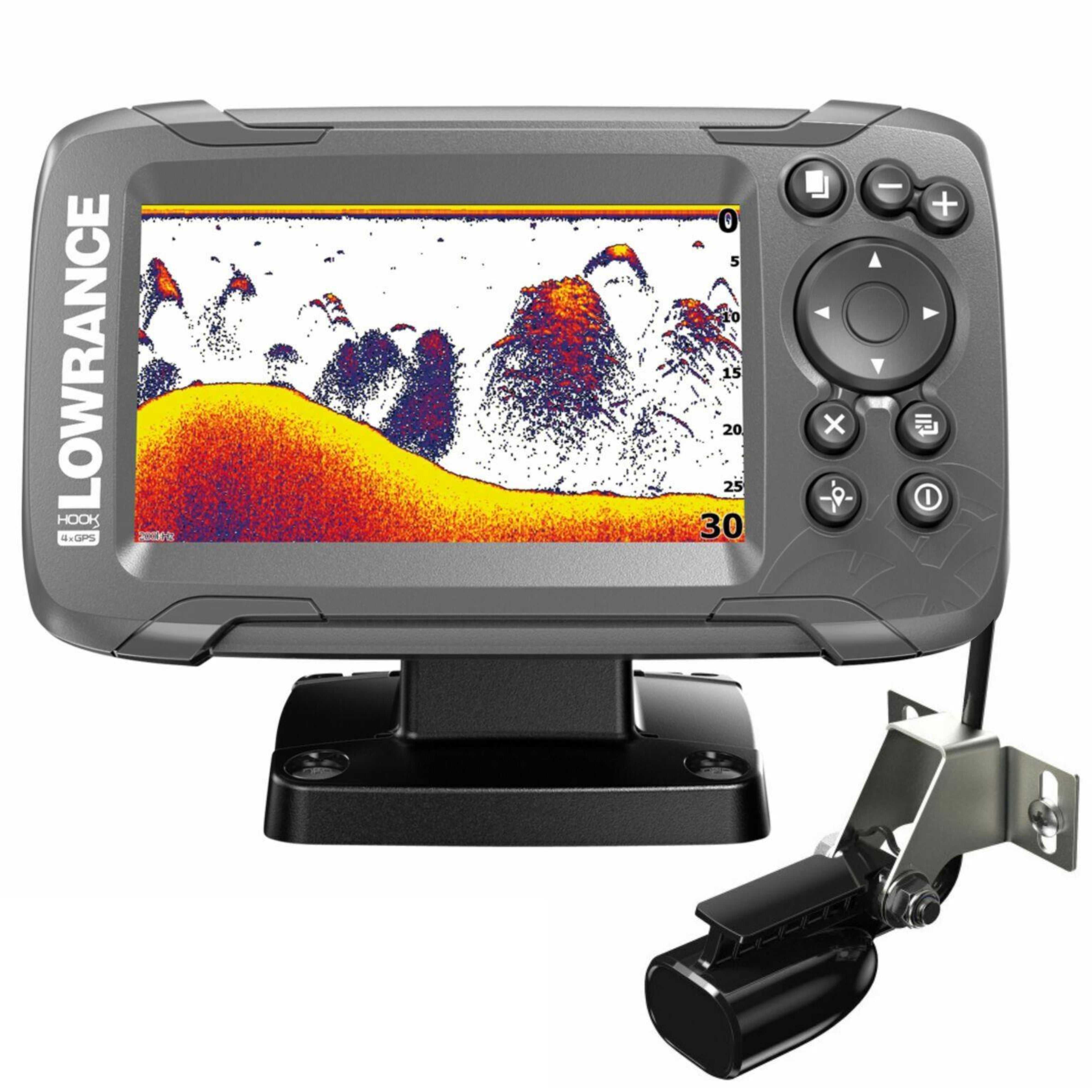 Lowrance, Sondeur GPS Lowrance HOOK2 4x avec sonde Bullet Skimmer - 000-14015-001