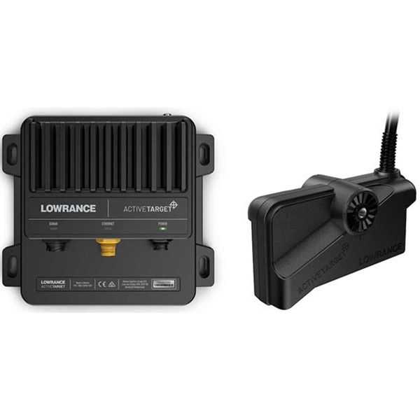 Lowrance, Sondeur Lowrance Active Target Live, module transducteur et câbles