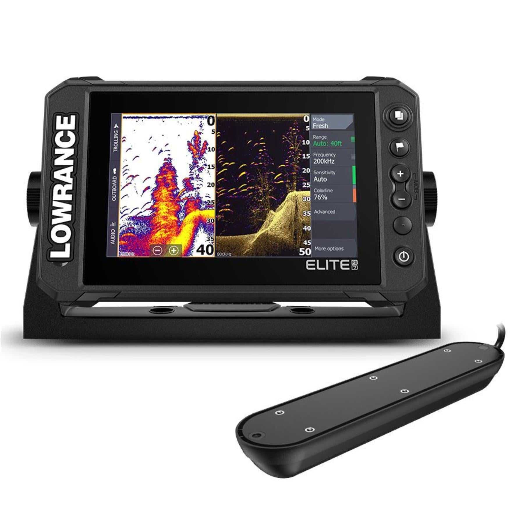 Lowrance, Sondeur Lowrance Elite FS 7 avec transducteur Active Imaging 3-en-1 (ROW)