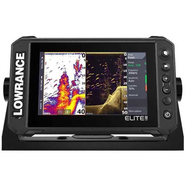 Lowrance, Sondeur Lowrance Elite FS 7 avec transducteur xSonic HDI M/H 455/800 (ROW)