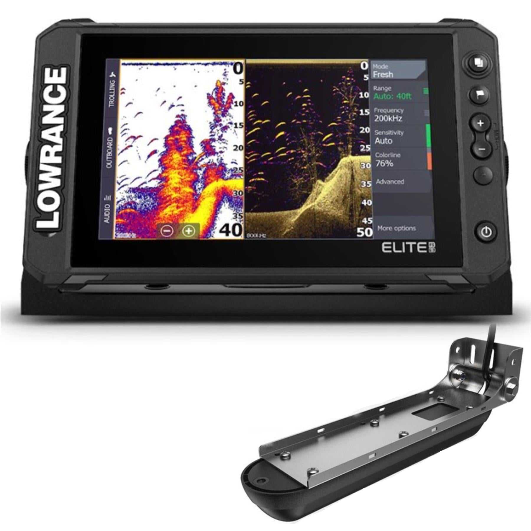 Lowrance, Sondeur Lowrance Elite FS 9 avec transducteur Active Imaging 3-en-1 (ROW)