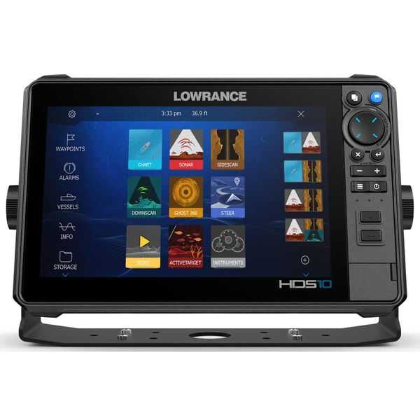 Lowrance, Sondeur Lowrance HDS 10 Pro avec Active Imaging HD 3-en-1 (ROW)